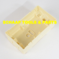 Lasdoos opbouw type botervloot rechthoekig universeel zonder deksel 3611 | 7102.200